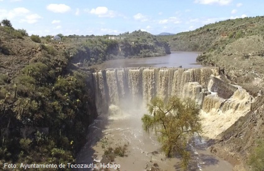 ▷Las Pinturas Rupestres de Banzhá, y el Cañón y Presa de San Antonio en Tecozautla, Hidalgo