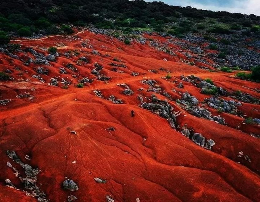 Viaja al planeta rojo sin salir de México: las dunas de Pacula, Hidalgo.